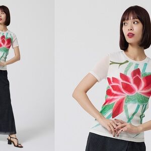 Vintage Y2K Vivienne Tam Lotus Revival 1999